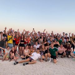 Groepsfoto Kroatië Actief Hostel 12